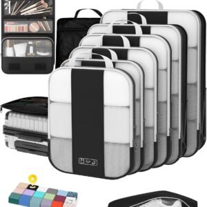 10 Set Compression Packing Cubes for Travel Essentials